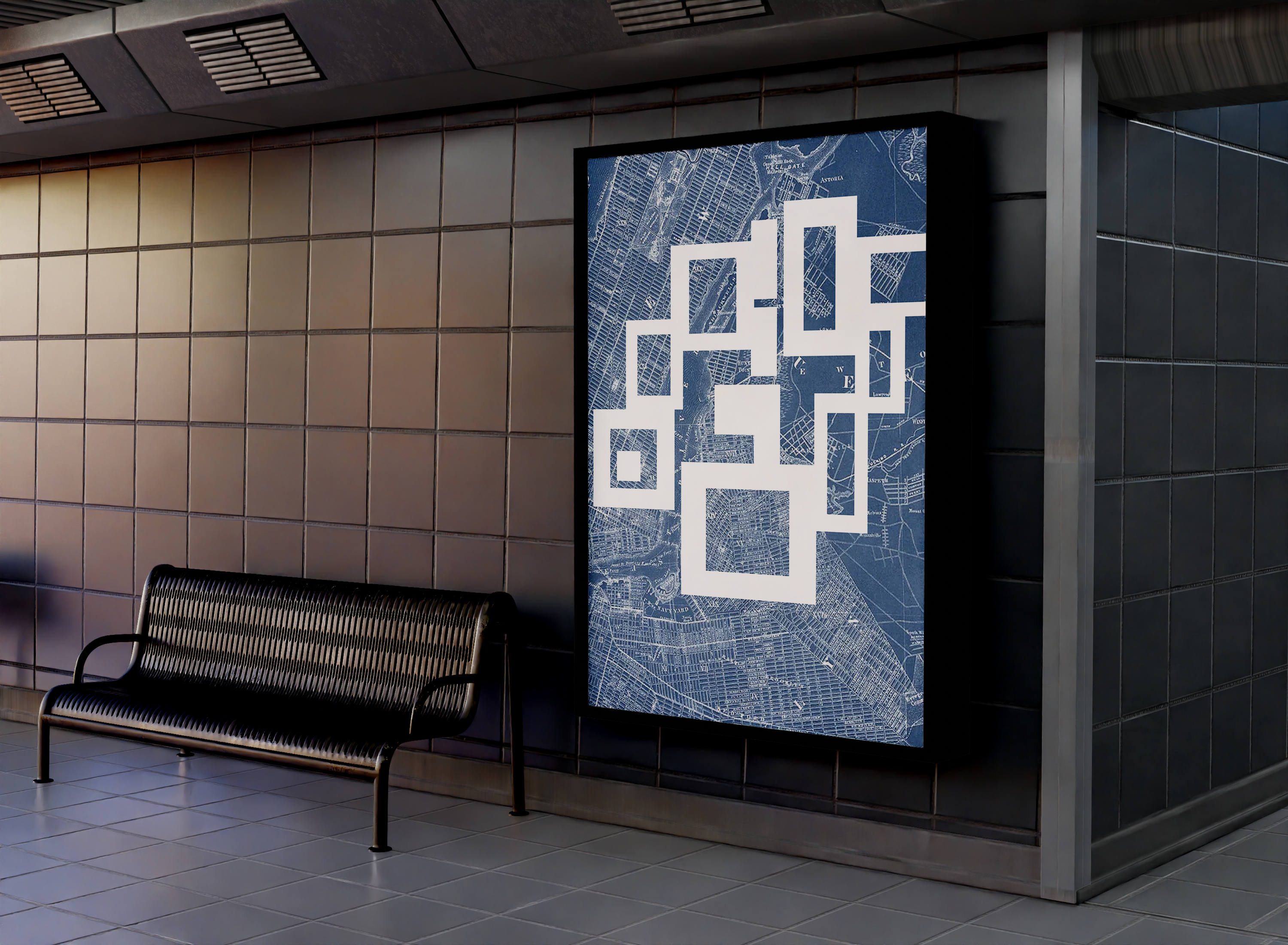City Reliquary poster mockup