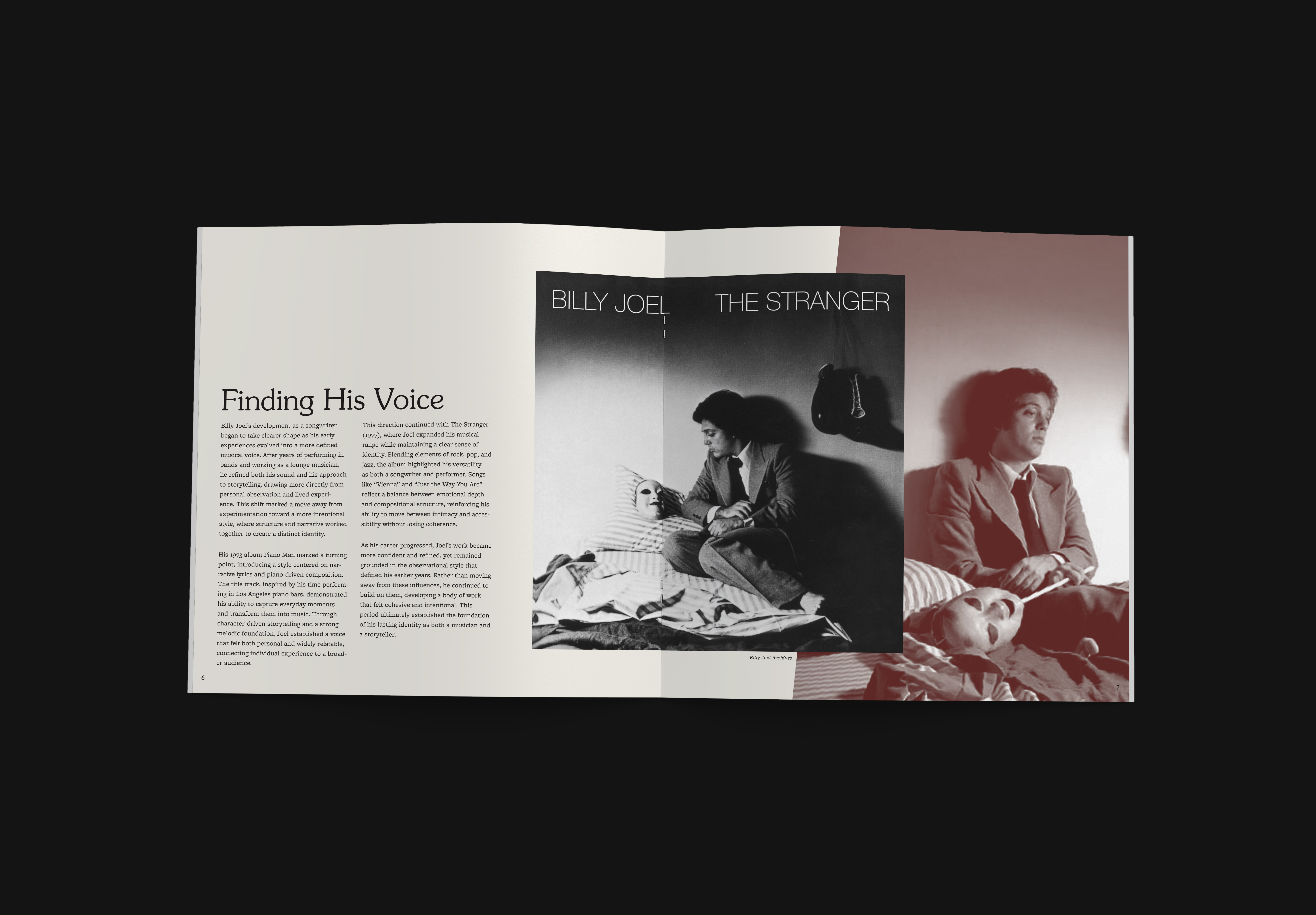 Band Tribute Booklet spread 3