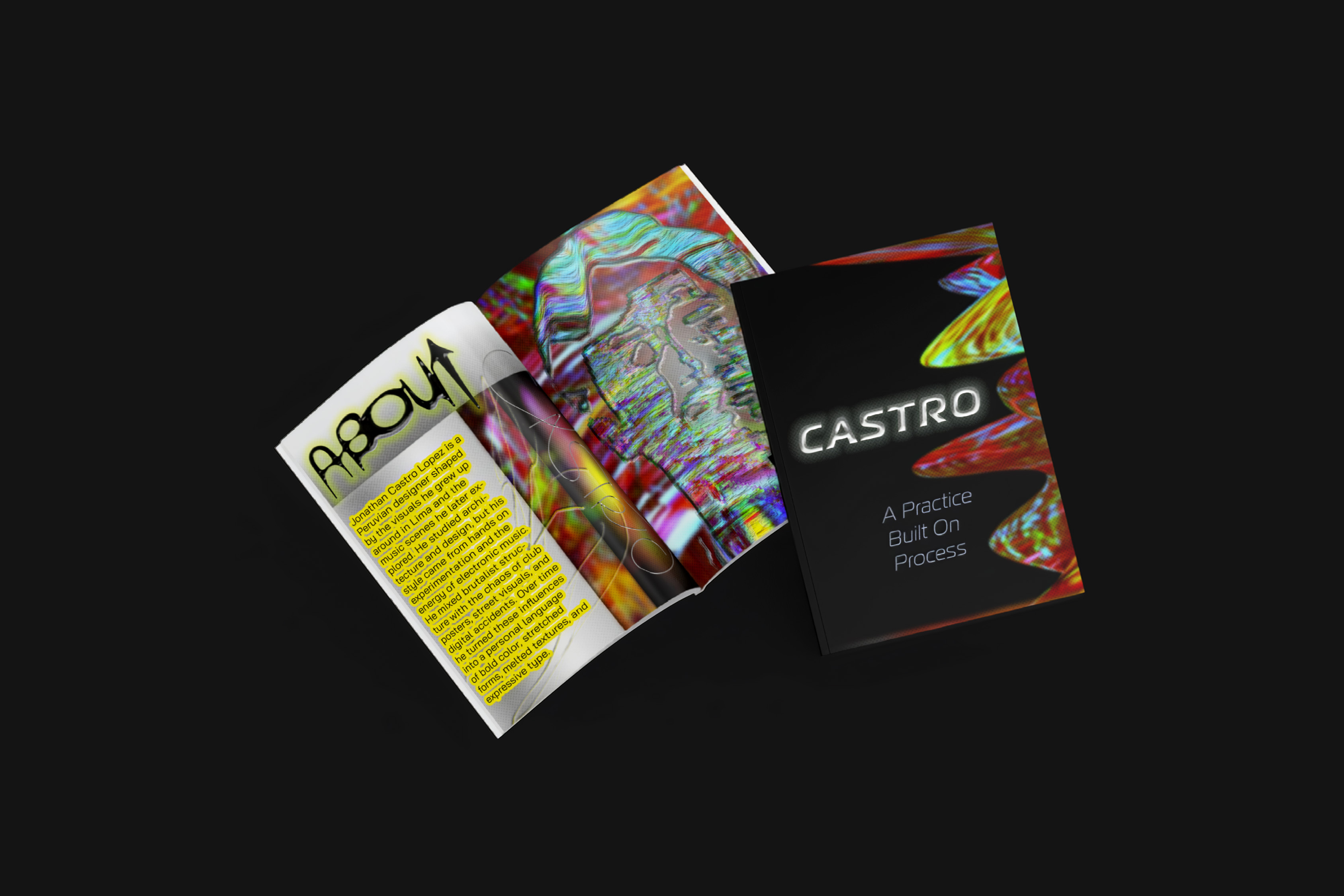 Designer Tribute Zine + Poster - Jonathan Castro