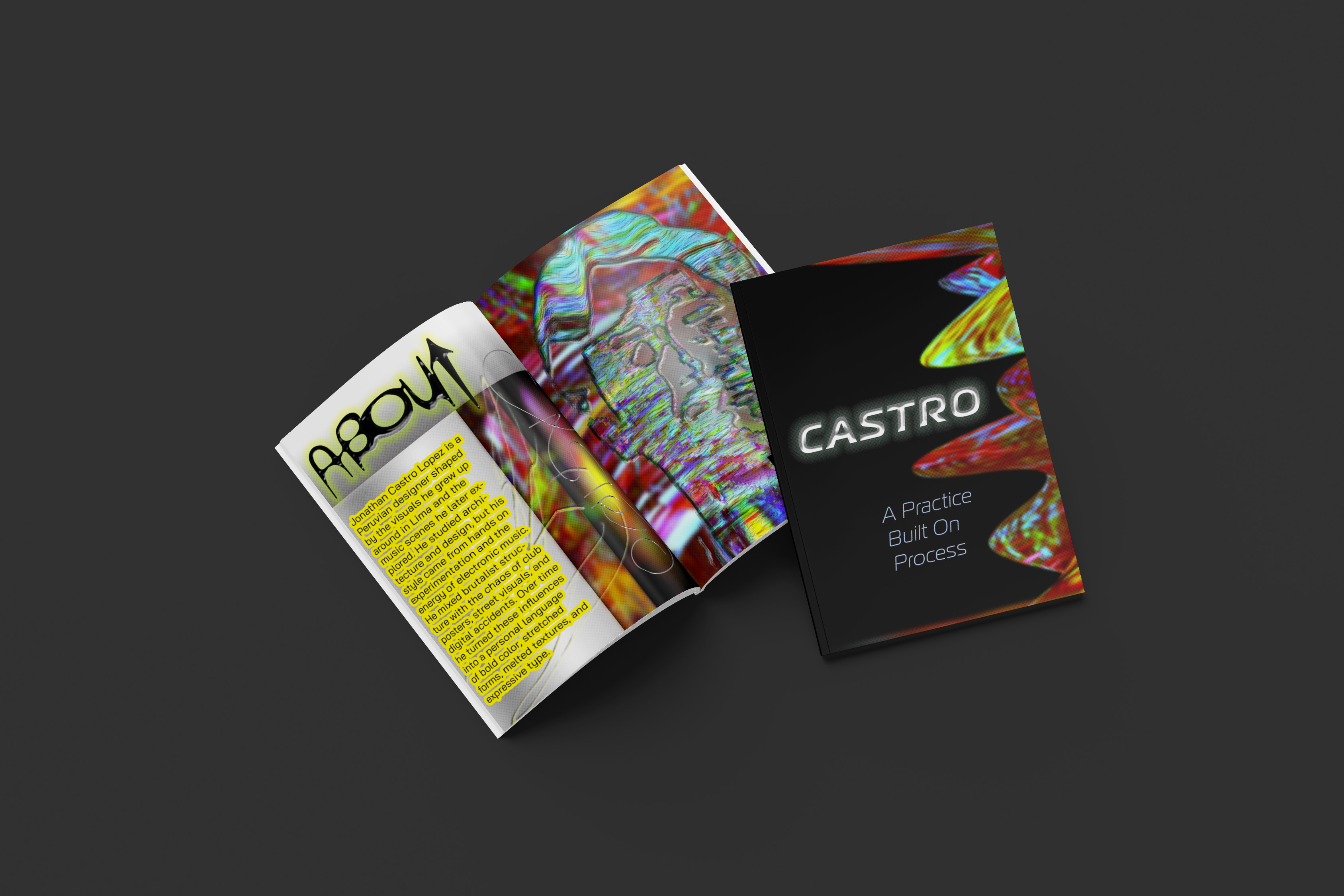 Designer Tribute Zine + Poster - Jonathan Castro