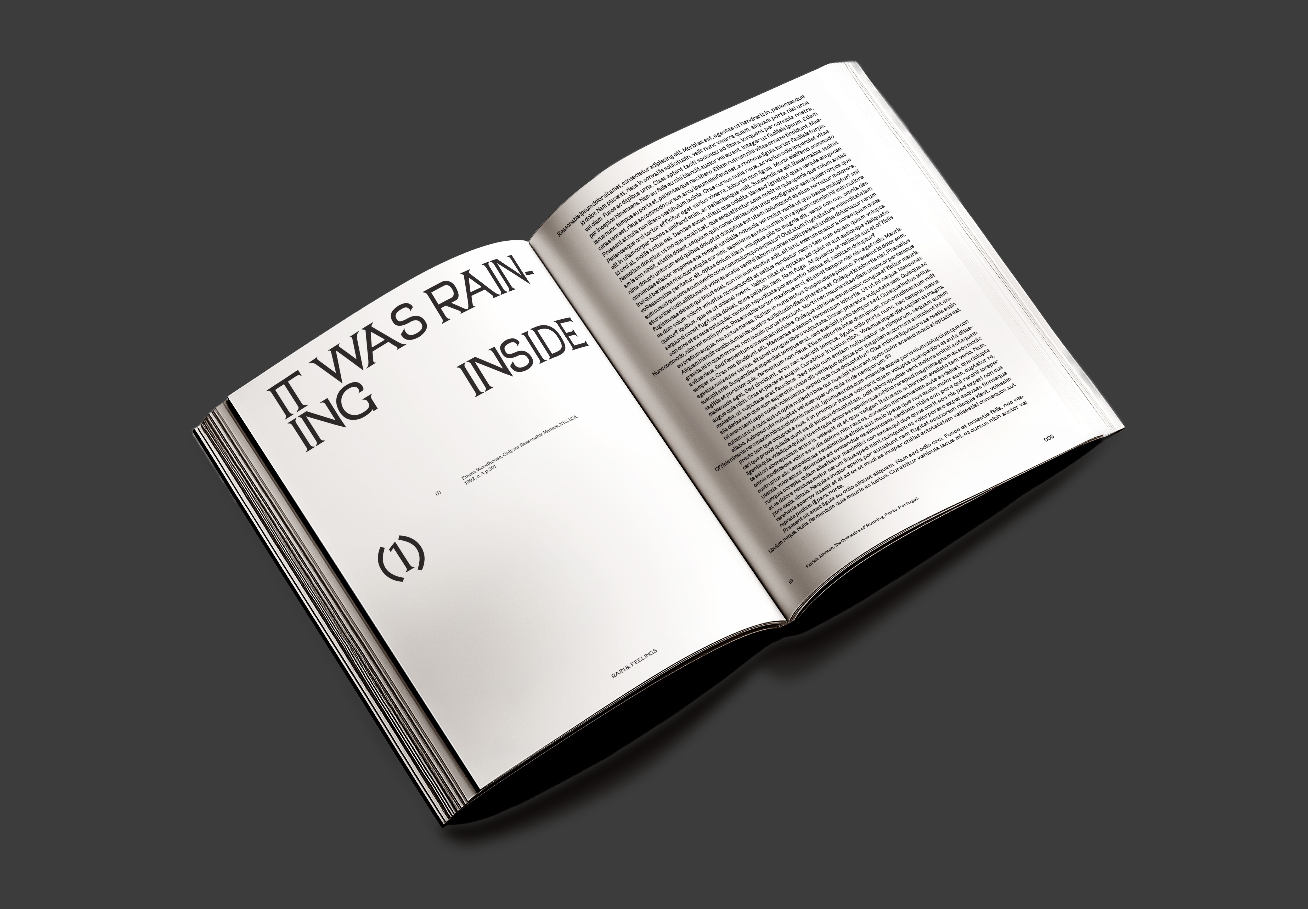 Custom Typeface + Specimen Poster - Surendra type system