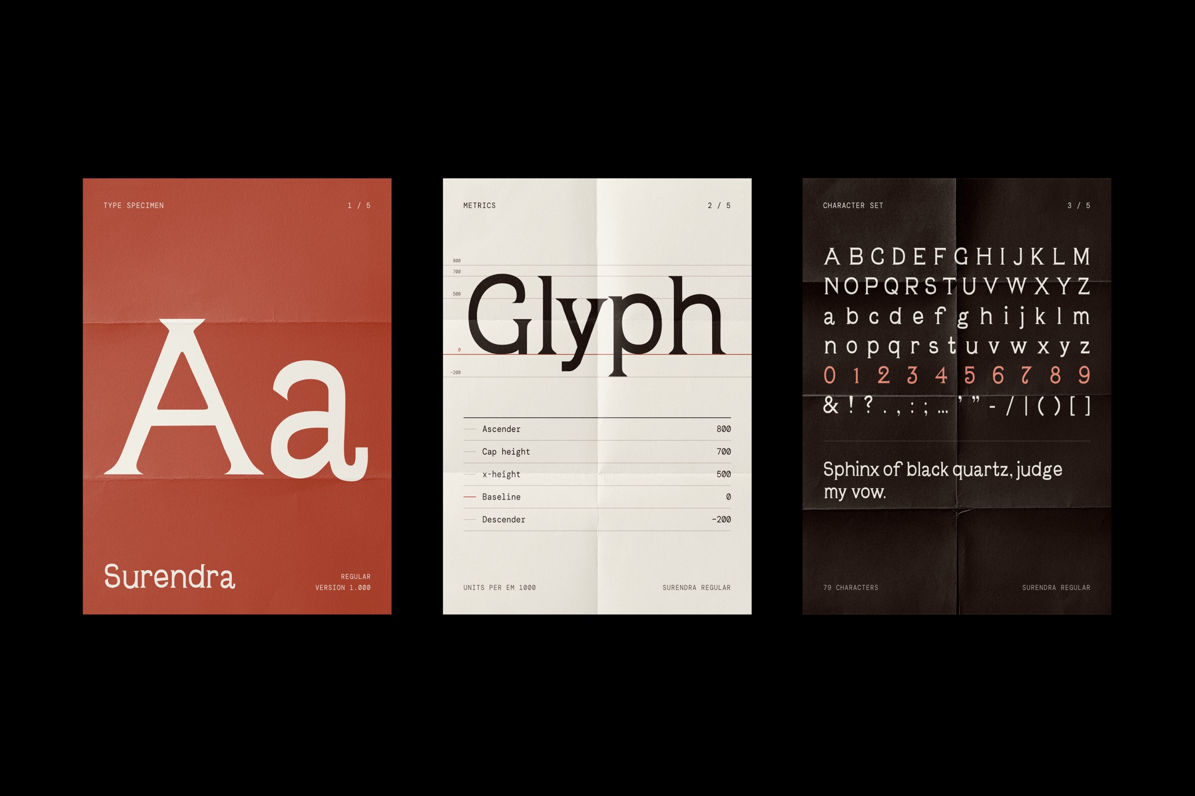 Surendra specimen mockup 1.