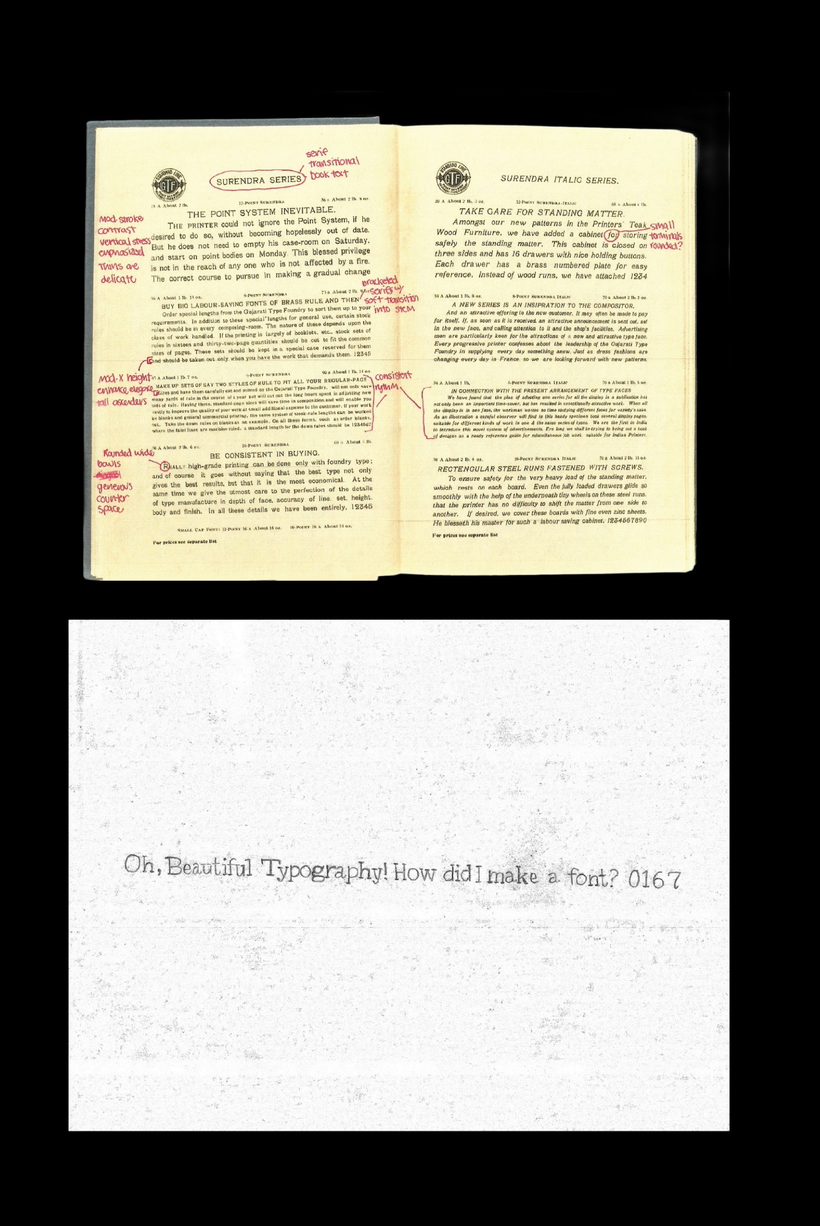 Research and references for Surendra.