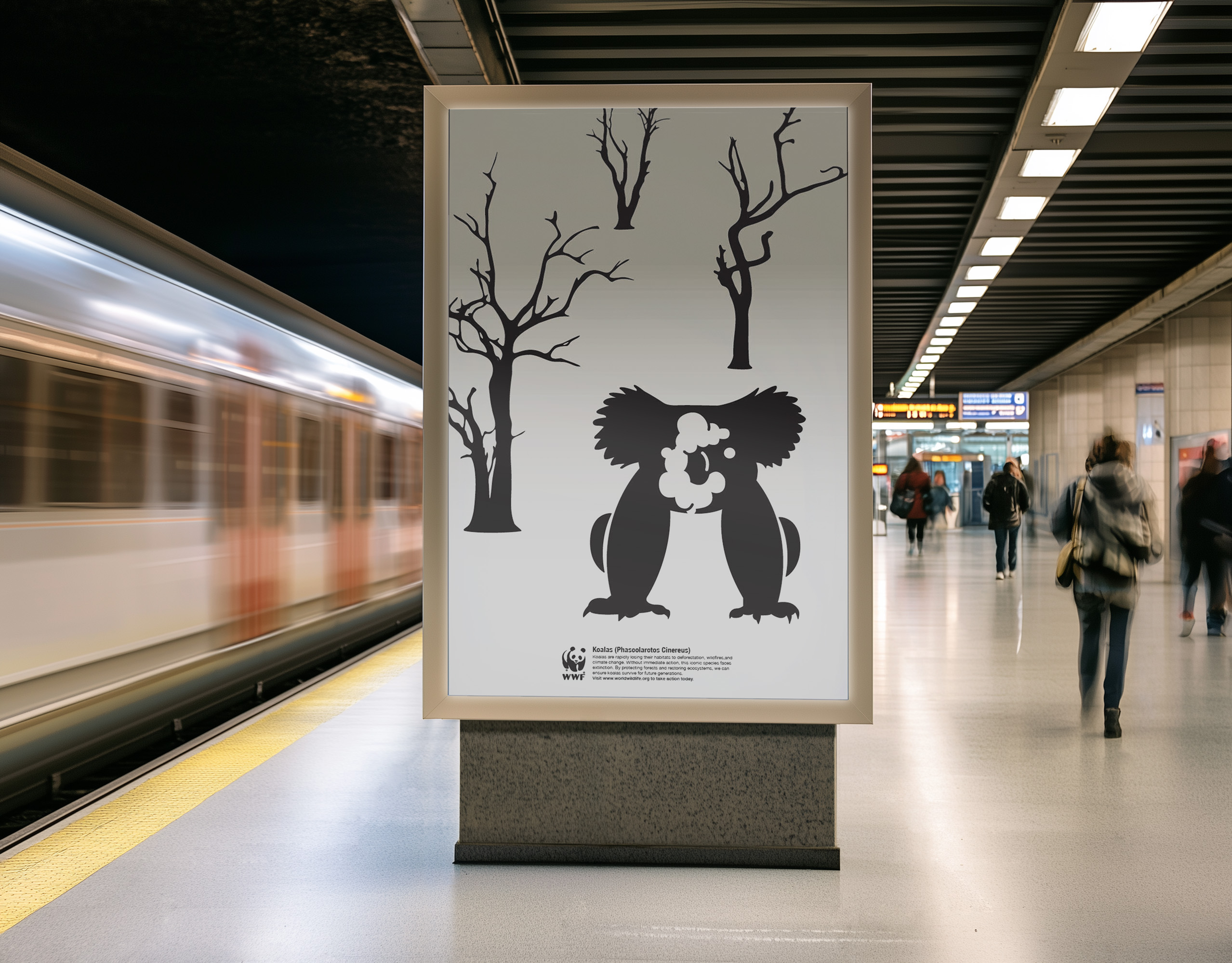 Disappearing Species mockup