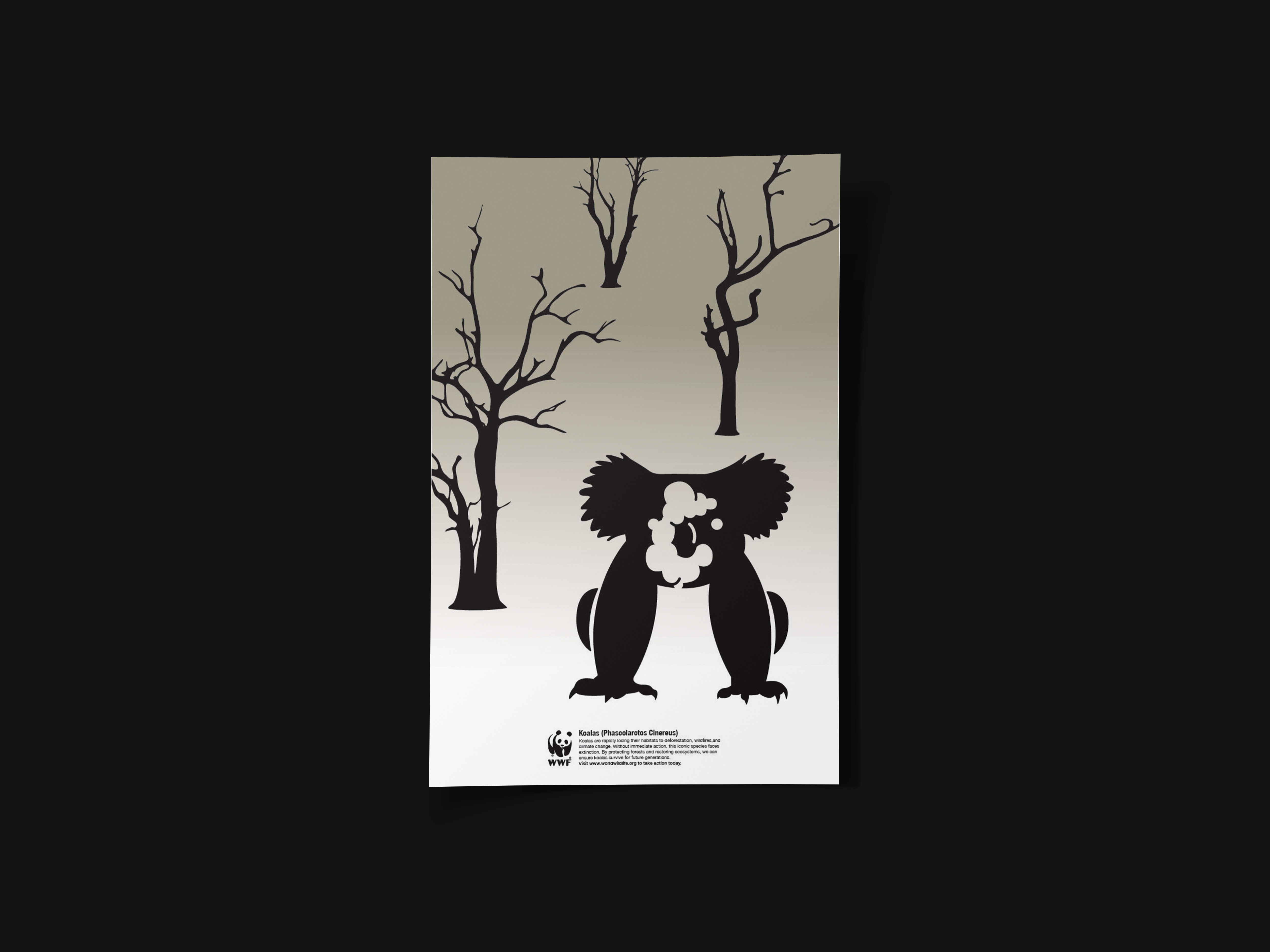 Disappearing Species - WWF advocacy poster