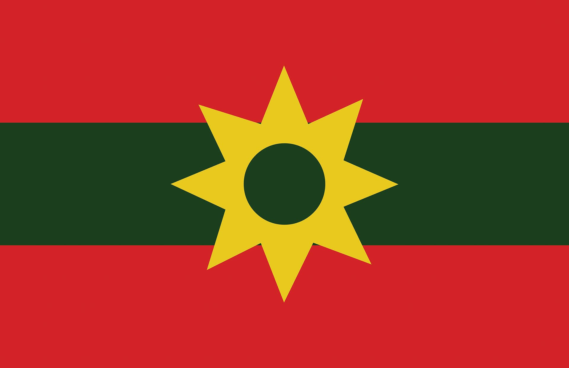Flag of Elysia - Tropical Paradise Nation Flag