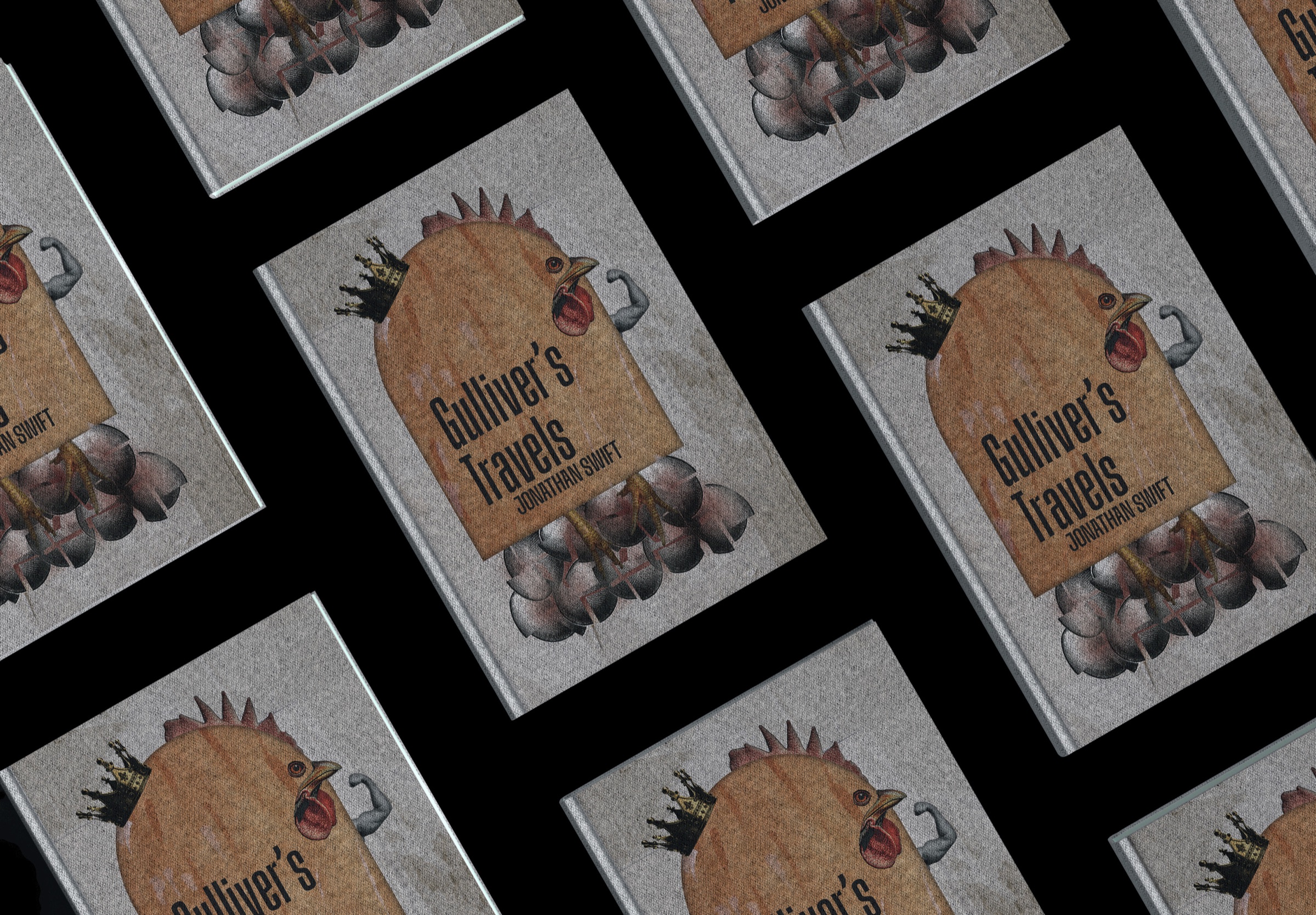 Gulliver's Travels final cover design.