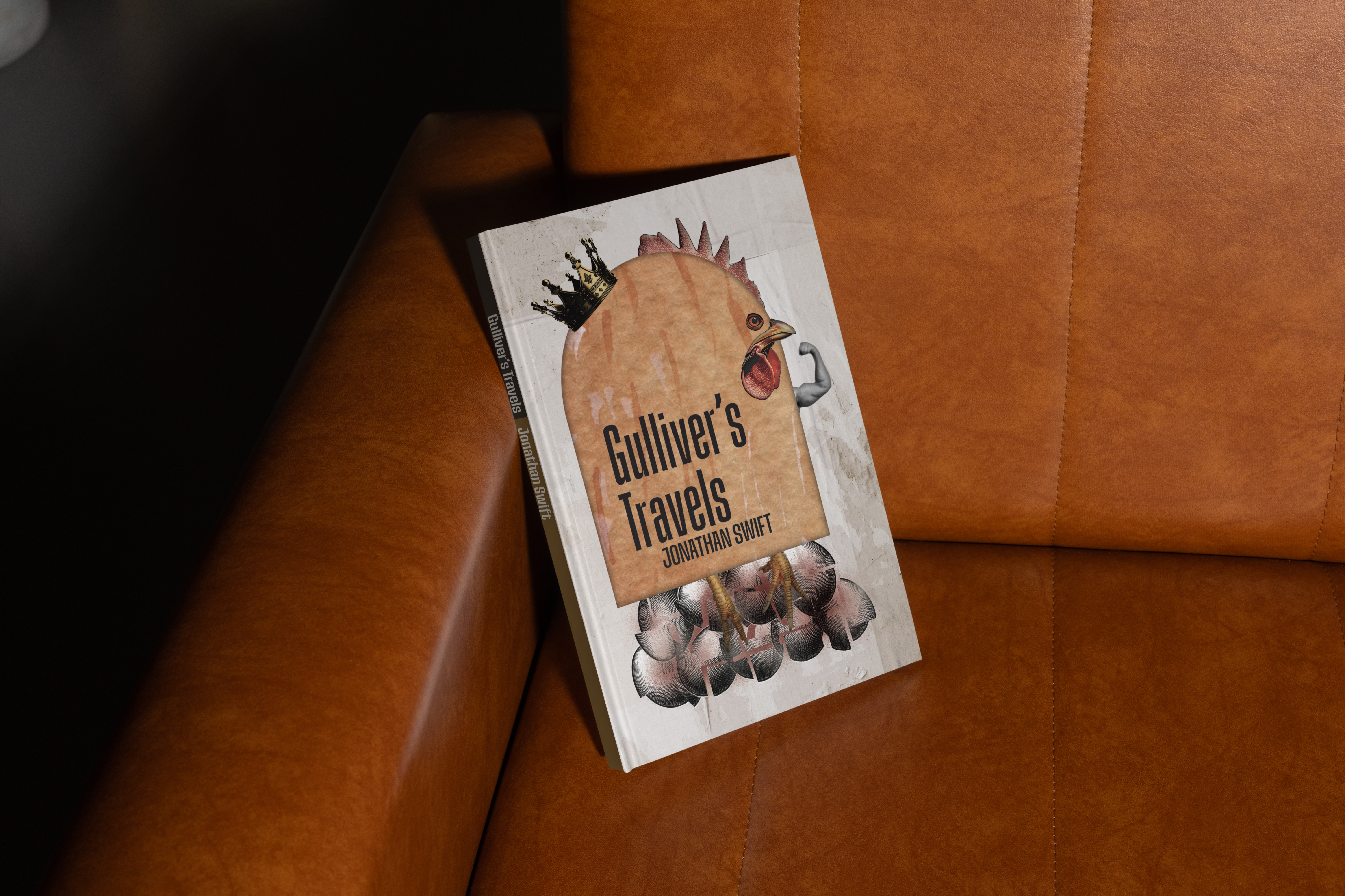 Paperback Full Cover - Publication design integrating narrative and production