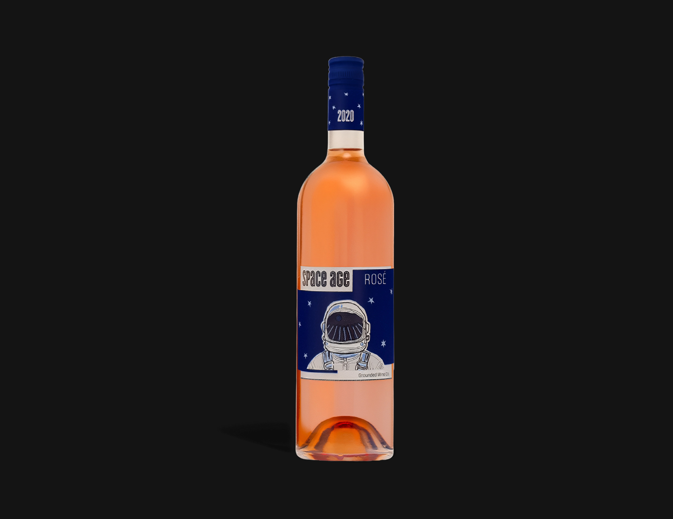 Space Age Wine final mockup