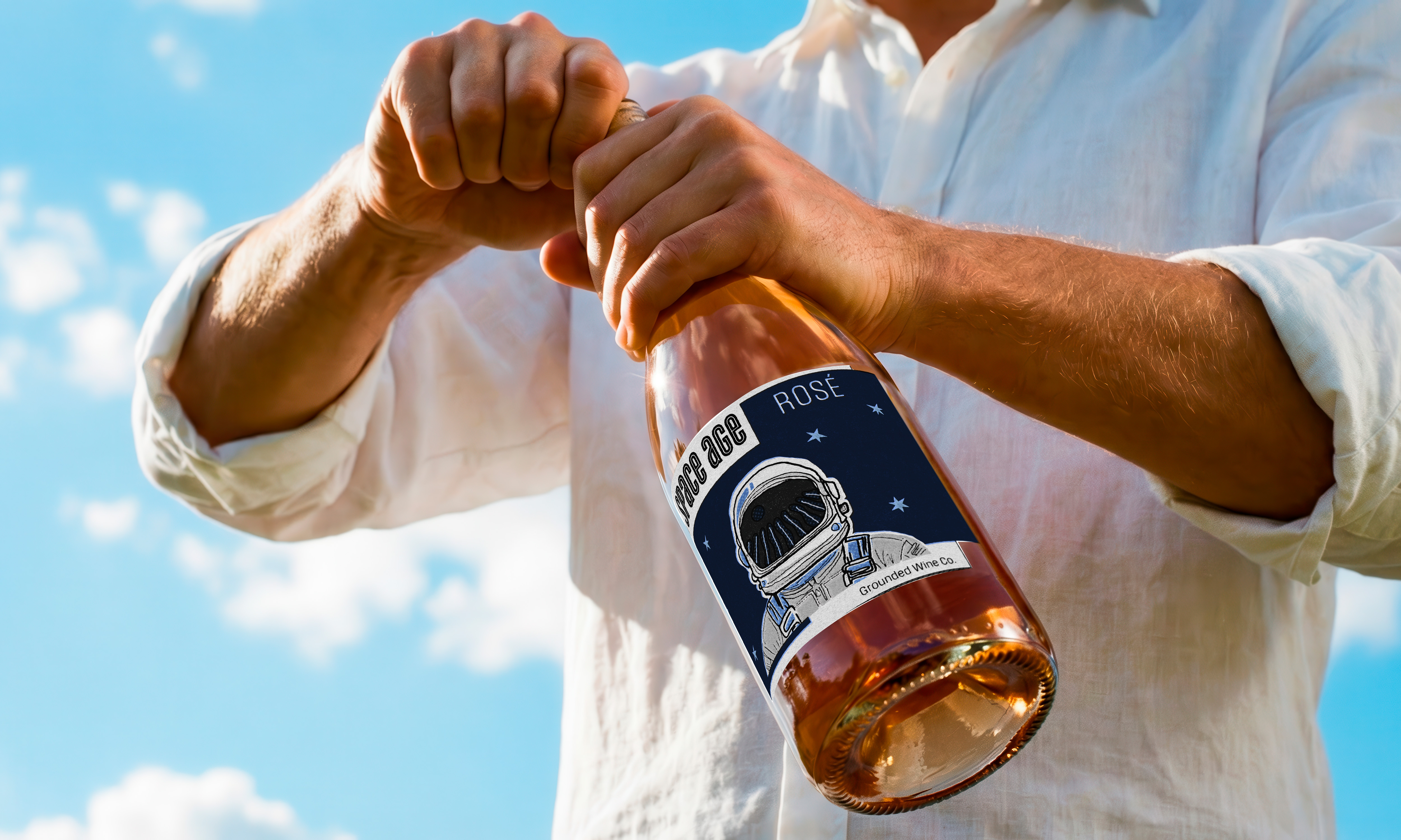 Space Age Rosé in contextual environment