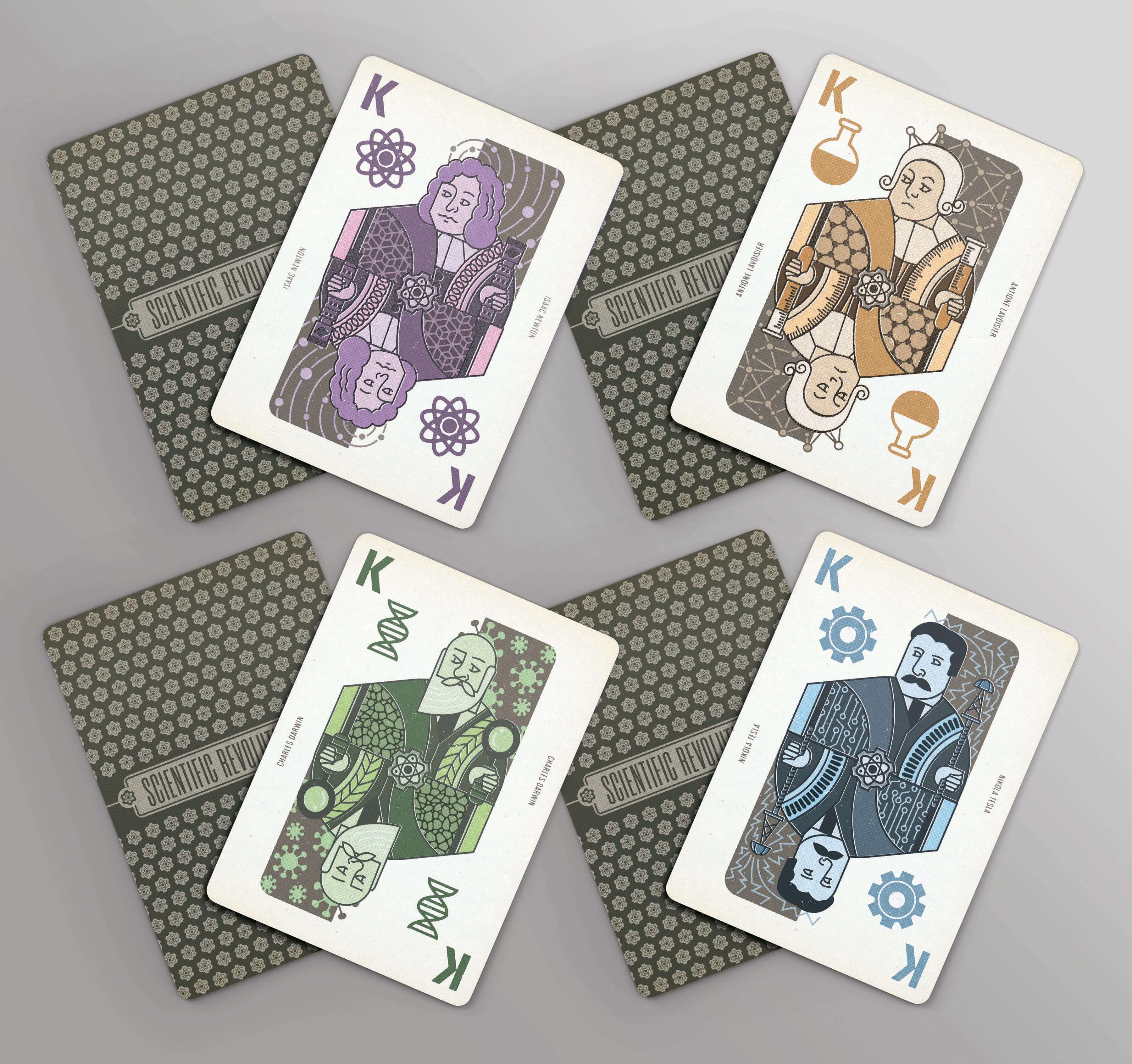 Scientific Revolution – Themed Playing Card Deck