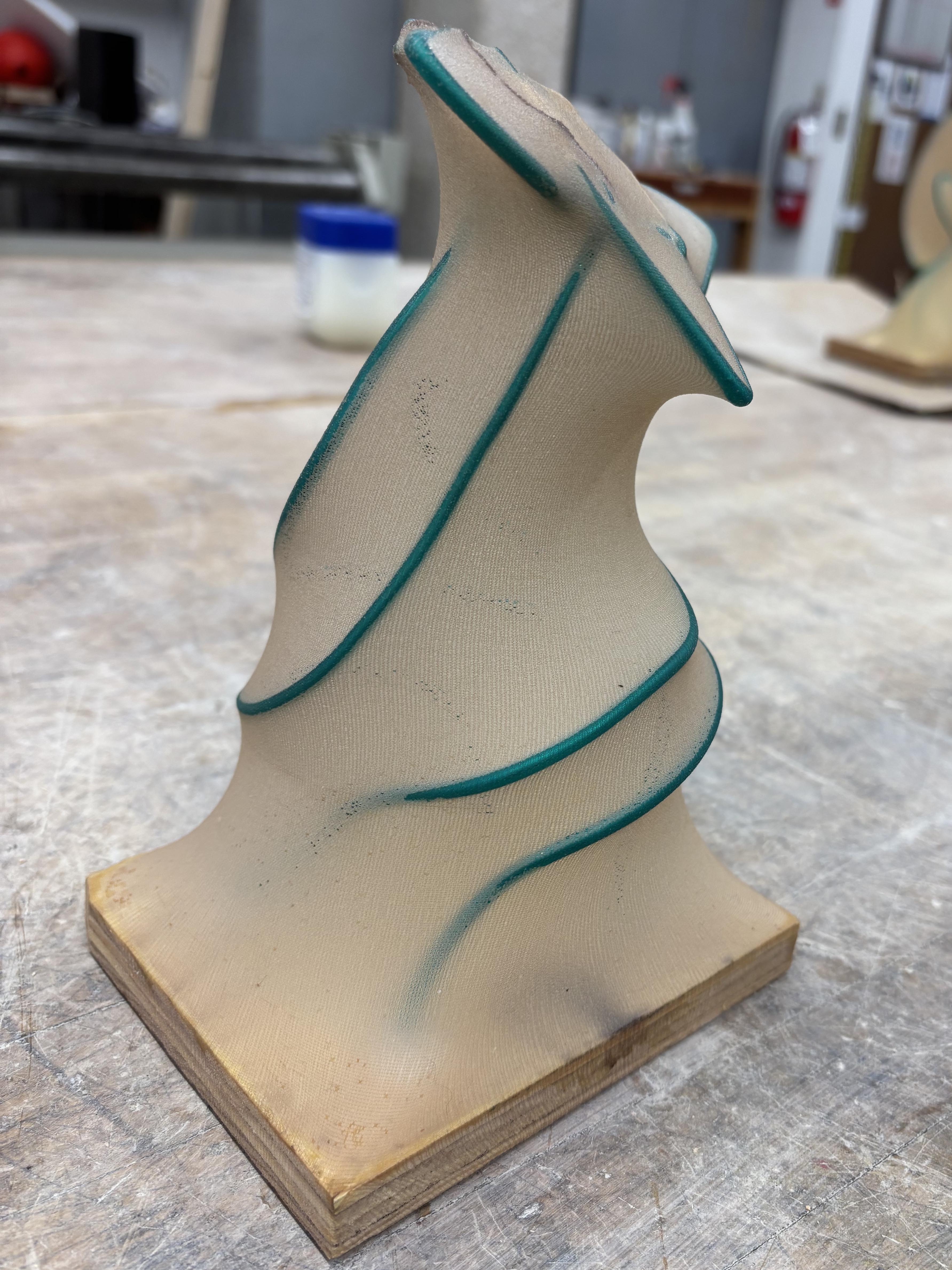 Abyss Bloom - Wire armature construction and form development